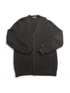 Large Brown merino wool Knickerbocker cardigan